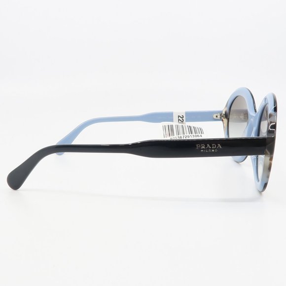 SPR 17U KHR-0A7 Prada Black Round Gradient Sun - Picture 4 of 6